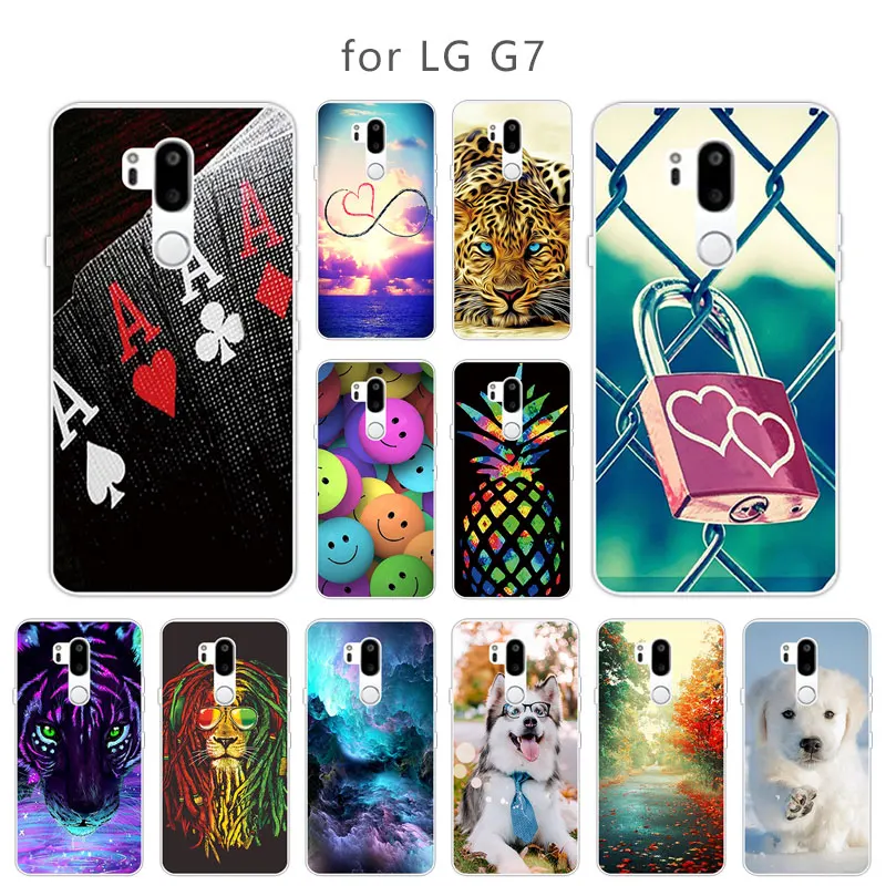 6 1 &quotдля LG G7 G710 ThinQ мягкий TPU чехол Skuli для силиконовая полная защита сотовый