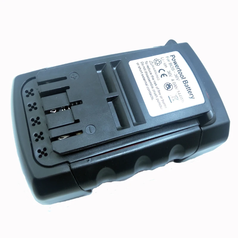 Перезаряжаемые Батарея 36 V 4000 мА/ч, литий-ионный аккумулятор электрического инструмента Батарея Замена для Bosch 2 607 336 108 2 607 336 108 BAT810 BAT836