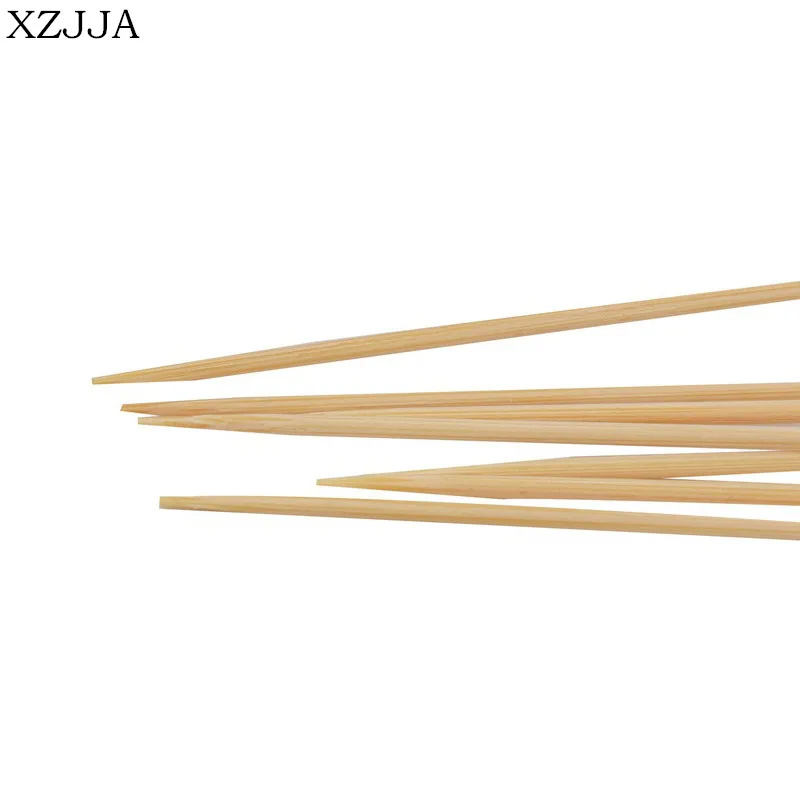 XZJJA 100 шт цветные украшения в виде сердца бамбуковые вилки для фруктов вечерние столовые приборы десерты буфет палочки топперы для кексов коктейльные палочки