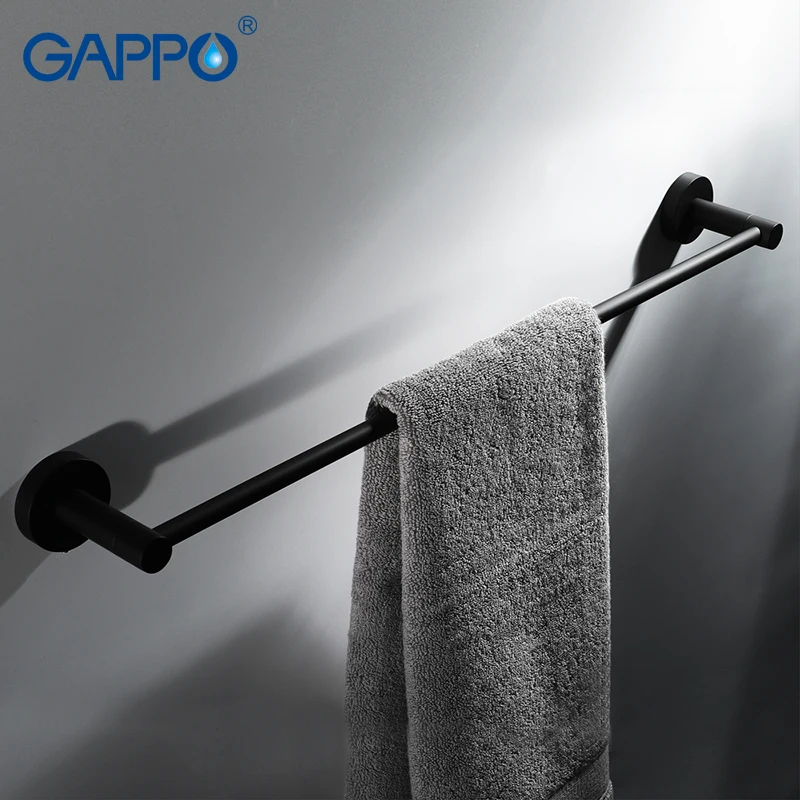 

GAPPO Towel Bars bath hardware accessories stainless steel towel rack wall mounted bathroom towel holder hanger