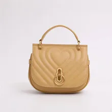 Новые модные вышитые сумки из натуральной кожи однотонные сумки-мессенджеры с вышивкой в форме сердца