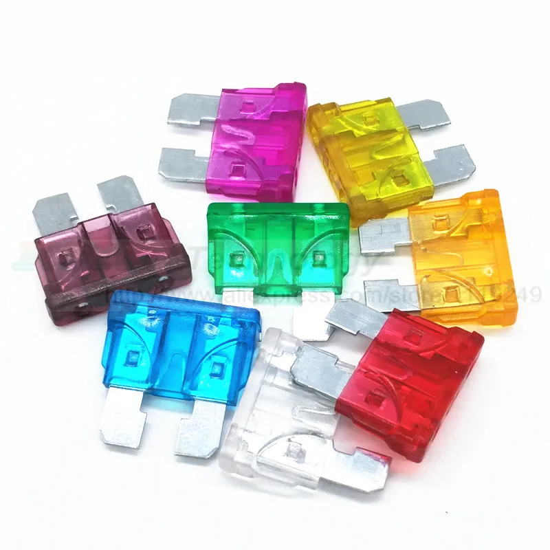 

New 10pcs/lot Auto Automotive Car Boat Truck Blade Fuse MINI Medium 2A 3A 5A 7.5A 10A 15A 20A 25A 30A 35A 40A Free Shipping