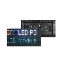 P3 rvb pixel panneau HD affichage 64x32 matrice de points p3 smd rvb module led