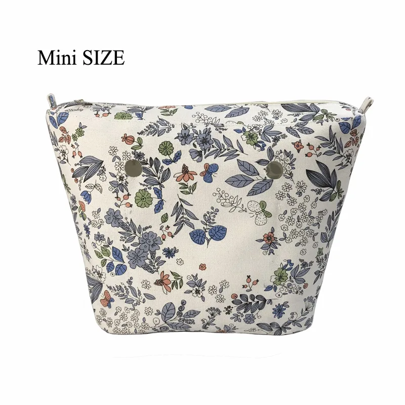 New Accessories Colorful waterproof canvas Lining Pocket interior inserts Inner for obag o bag silicon bag women handbag 3