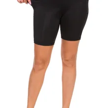 Высокая талия Твердые Шорты для йоги женские тренировки Фитнес Спортивные облегающие эластичные леггинсы тонкий животик контроль тренажерный зал спортивные шорты женские