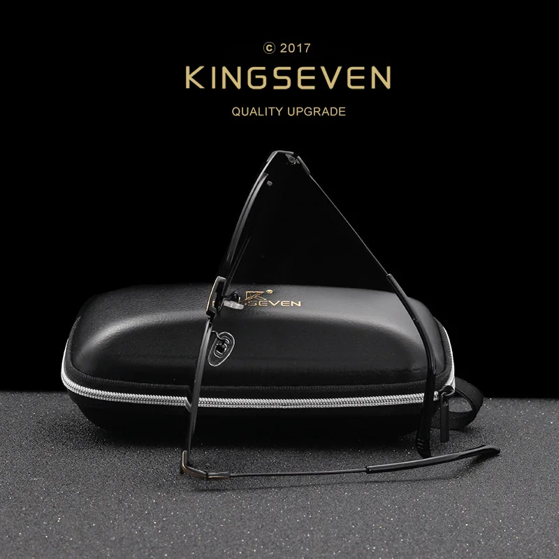 KINGSEVEN дизайн Для Мужчин Поляризованные Квадратные Солнцезащитные очки унисекс
