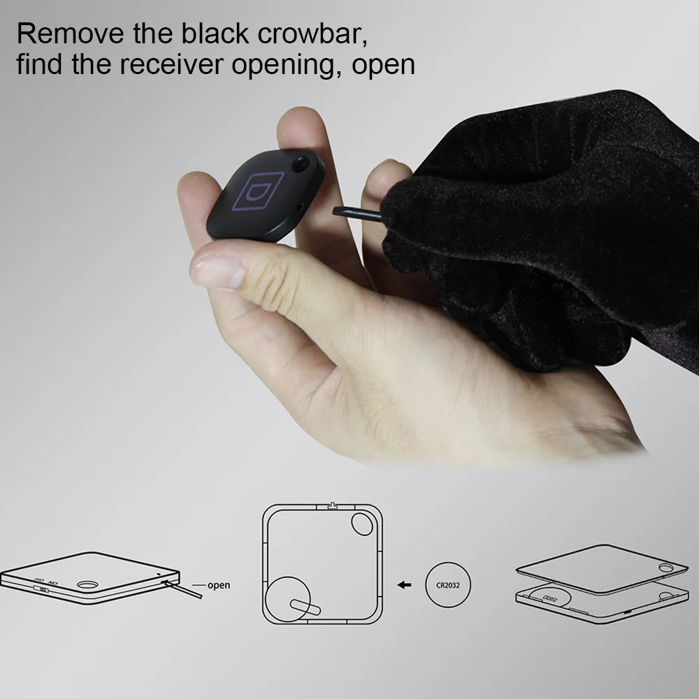 

Wireless Key Finder Item Locator Anti Lost Transmitter Receivers For Phone Wallets TU-shop