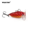 Poisson de marche 1 pièces 4cm 4.2g cigale Popper leurre de pêche japon Topwater 3D yeux dur natation appât crochet matériel réaliste Wobble poisson leurre ► Photo 3/6