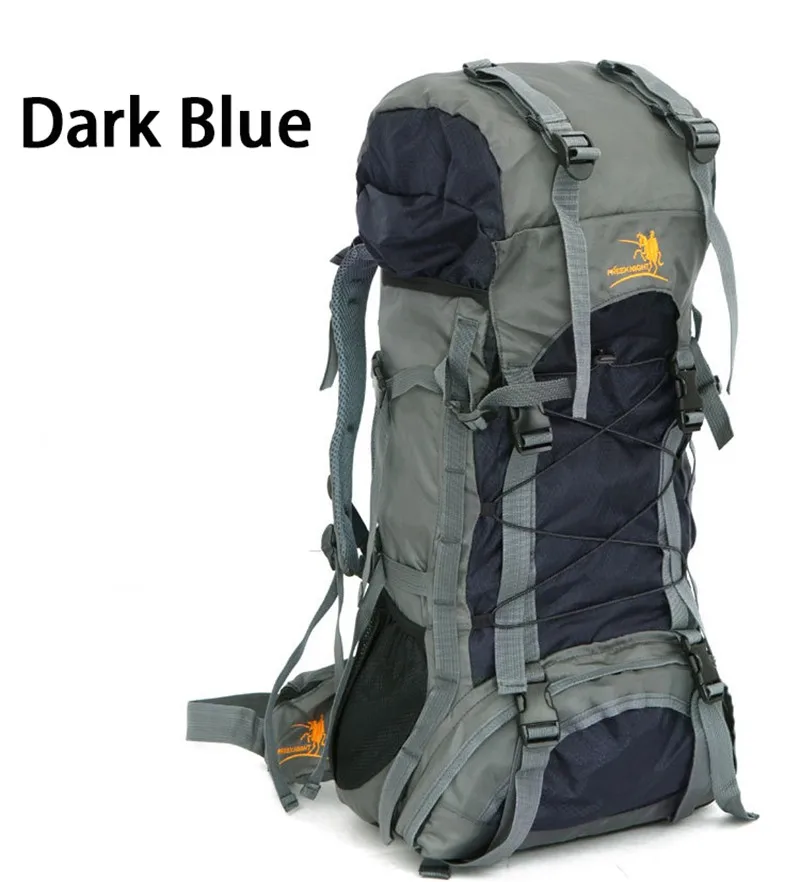 Free Knight 60L Outdoor Sports Professional Climbing Hiking Backpack Unisex Waterproof Nylon Travel Bags 6 Colors
