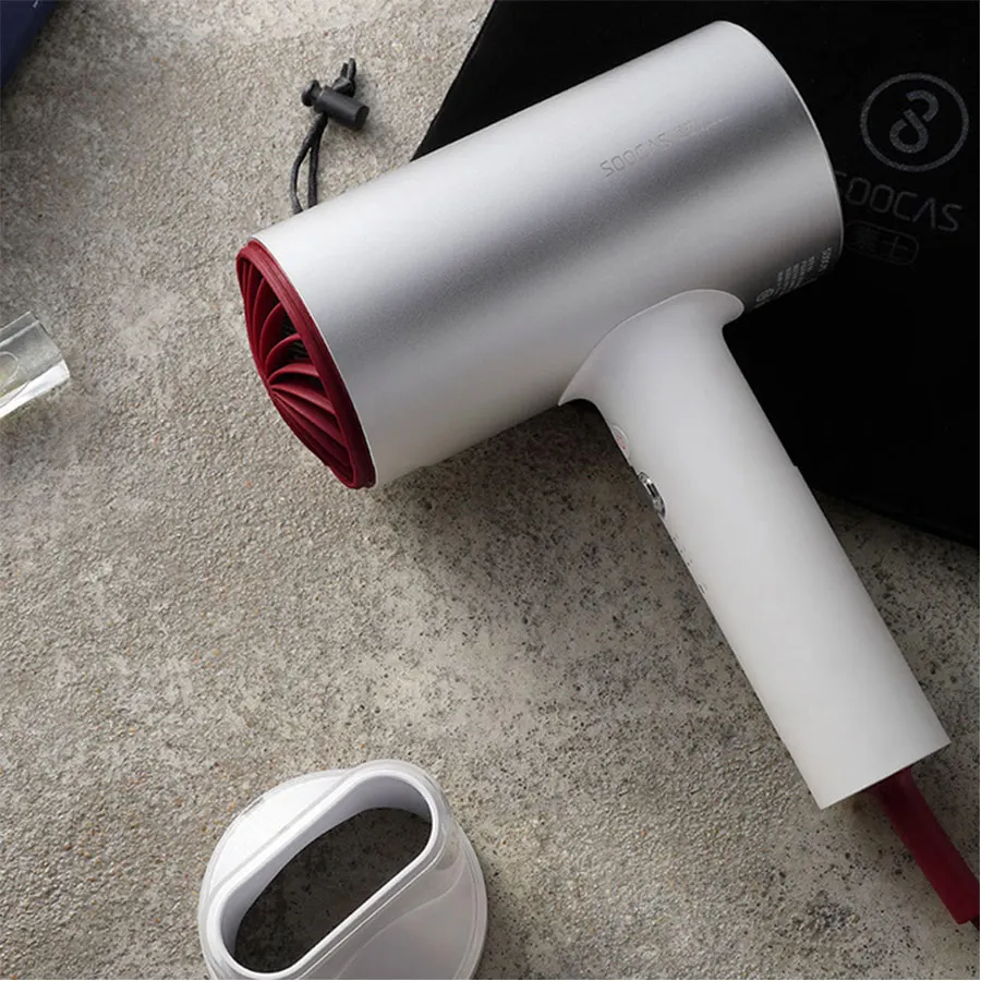 Xiaomi Soocare Soocas H3 1800 Вт Анион Фен для волос из алюминиевого сплава воздуховод тела