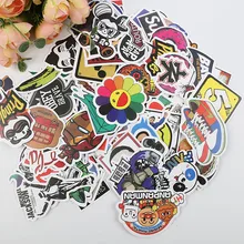 100 pcs cute cartoon PVC sticker waterproof graffiti Sticker Car Bumper and luggage box cool laptop skateboard Bicycle STICKER 100 pcs cute cartoon PVC sticker waterproof graffiti Sticker Car Bumper and luggage box cool laptop skateboard Bicycle STICKER
