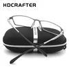 HDCRAFTER TR90 17g lunettes légères cadre myopie hyperopie Prescription lunettes cadres lecture clair lunettes cadre hommes ► Photo 3/6