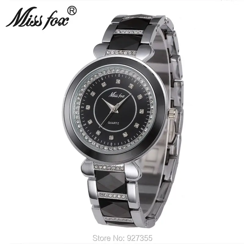 

Hot Sales Women White Black Ceramic Watches Luxury High Quality Watch Fashion&Casual Wristwatches Dress Watch Waterproof Clocks
