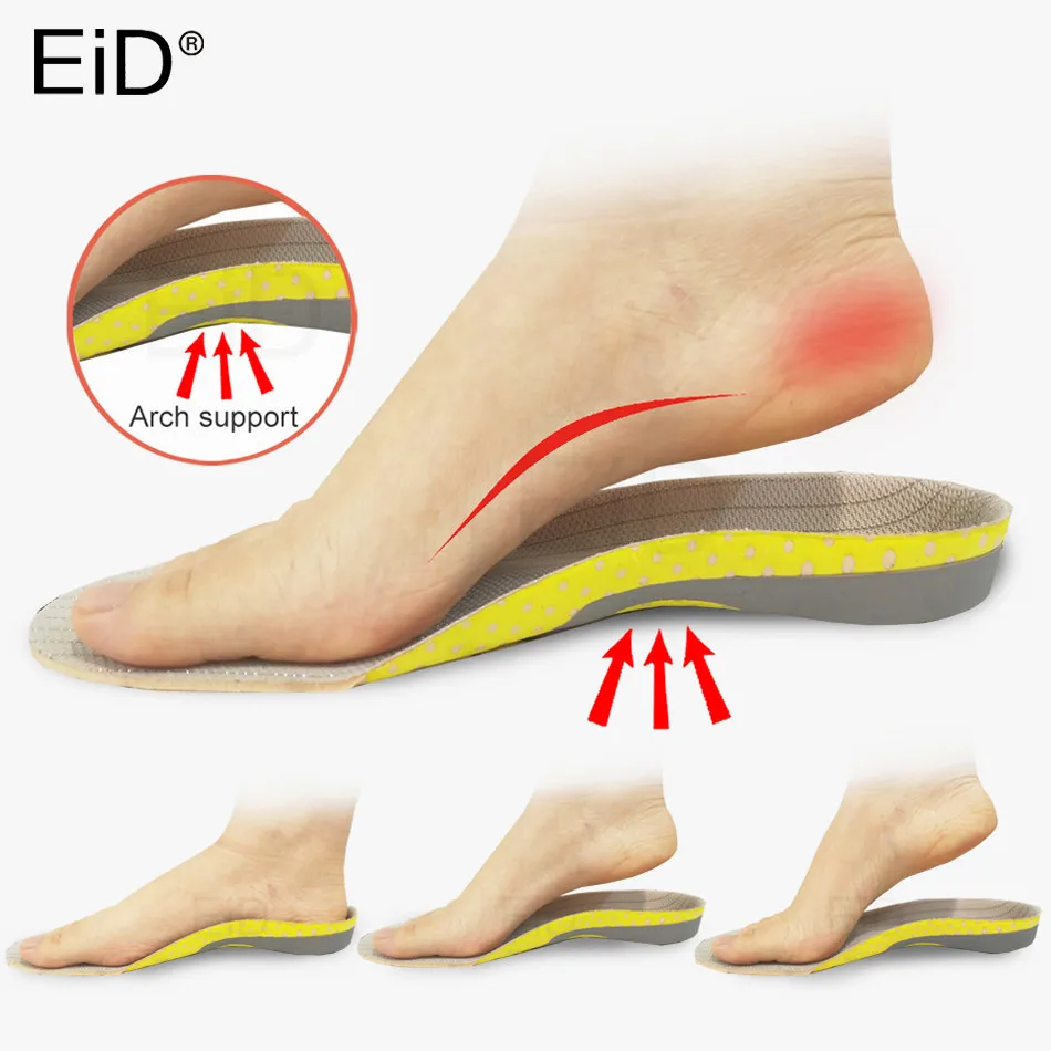 EiD Orthotic Insoles Arch Support Insole Athletic Comfort Insoles with Extra Shock Absorption Pads Daily Wear Work Shoes Inserts EiD Orthotic Insoles Arch Support Insole Athletic Comfort Insoles with Extra Shock Absorption Pads Daily Wear Work Shoes Inserts