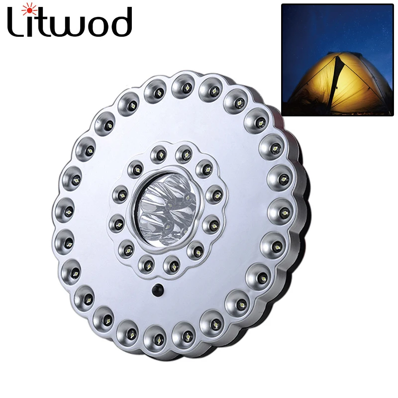 Litwod z20 41LED Походные фонари Походные Фонари лагерь огни 36 + 5LED палатки огни для чрезвычайных ситуаций, чтения