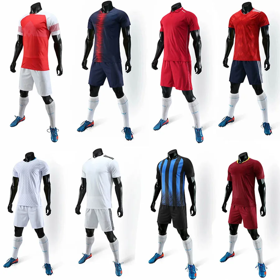 

2019 new football jerseys sweatshirts men and women suit sportswear and youth football sportswear set custom name and logo