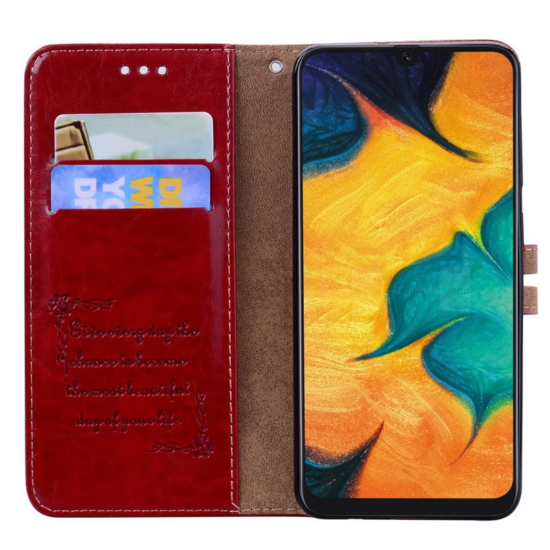 Кожаный флип-чехол для samsung Galaxy S10 S10e S9 S8 плюс A10S A20S A20E A70 A50 A40 A30 A20 A10 A9 A8 A7 A6 J8 J6 J4 Plus