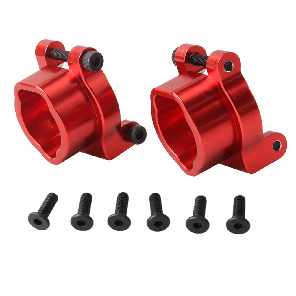 2Pcs Metal Aluminum Alloy Rear Portal Drive Axle Mount C Seat for TRAXXAS TRX4  -4 8256 1:10 RC Climbing Car Upgrade Parts