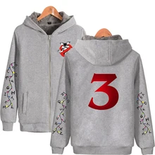 LUCKYFRIDAYF Novas Estranhas coisas 3 Equipe Engrossar algodão Zipper Parkas Oversize Hoodies Inverno Dos Homens/Mulheres Kpop Quente Moda Parkas(China)