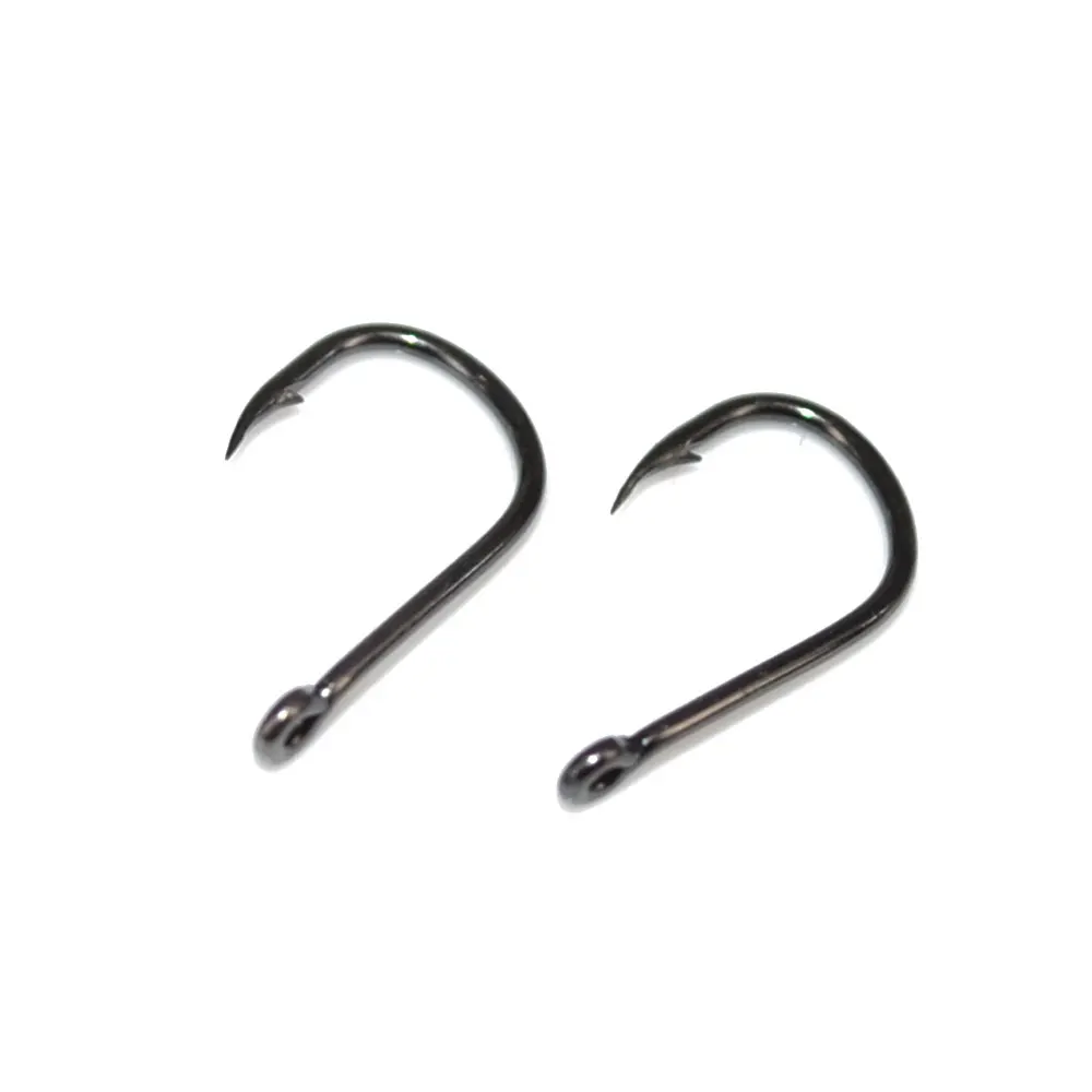 Carp fishing hook 100pcs High Carbon Steel Barbed Fishing hooks with