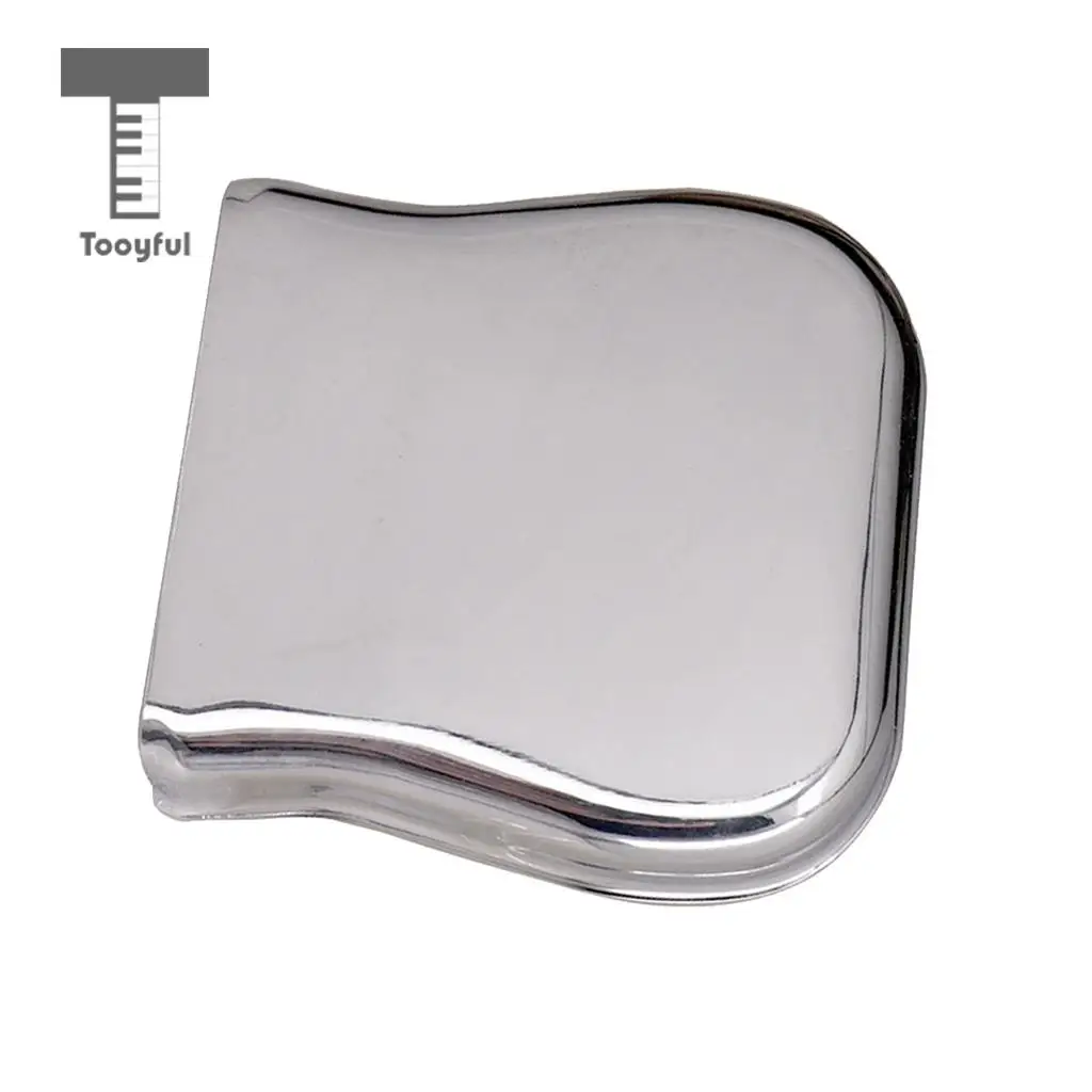 Tooyful Durable Iron Guitar Bridge Cover Protector for Telecaster Tele Electric Guitar Accessory Silver	