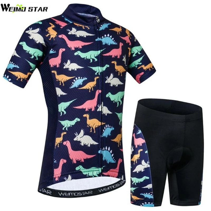 

Cycling Jersey Kids Jersey Shorts sets Children Bike MTB Clothing Bicycle Top Ropa Ciclismo Girl Boy mtb Shirts Suit