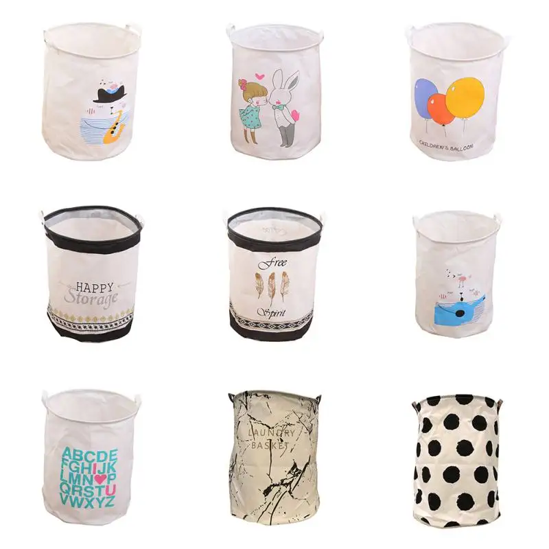 جديد سلة الغسيل تخزين 40*50 سنتيمتر كبيرة سلة ل لعبة سلة غسيل الملابس القذرة أشتات سلات تخزين مربع