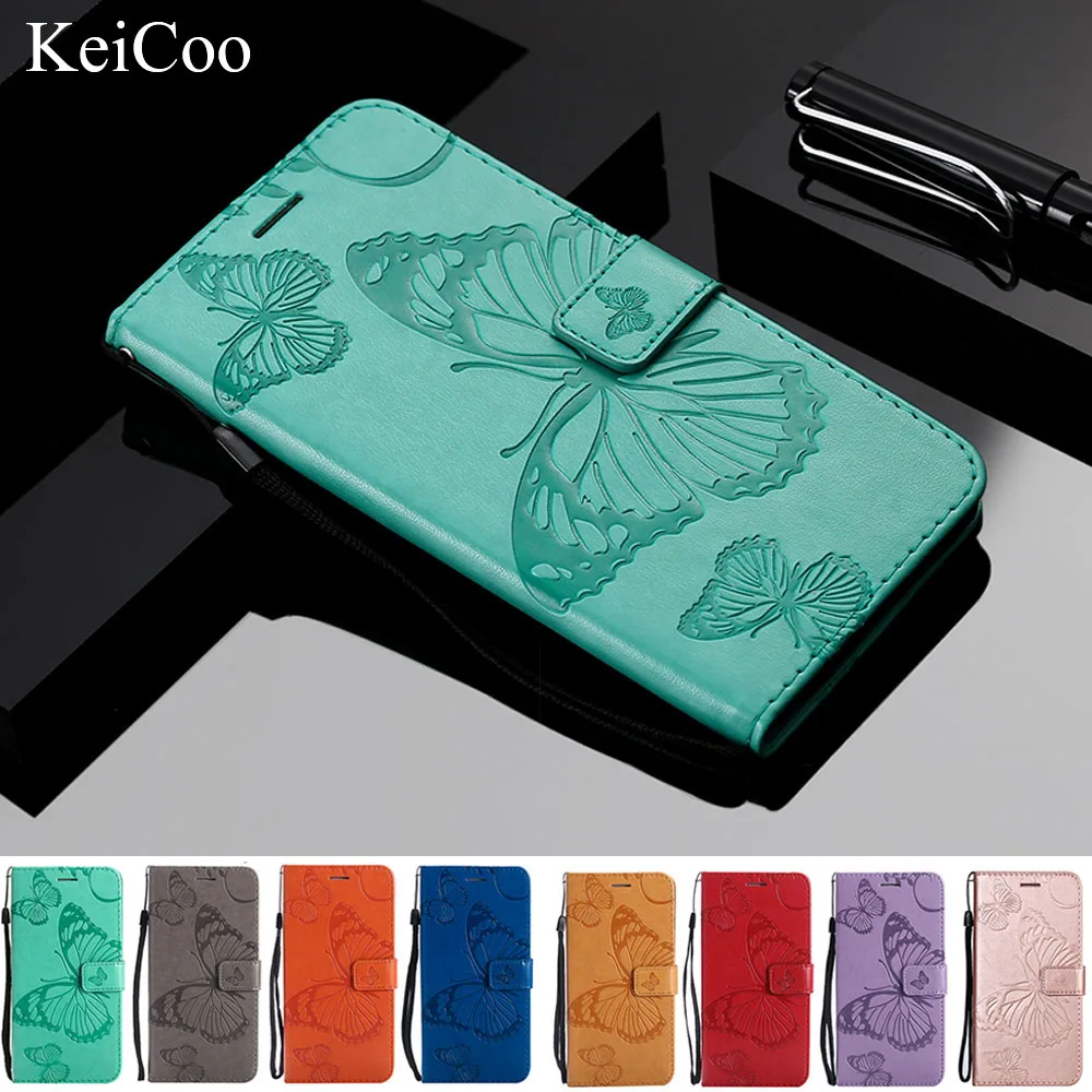 

Leather Flip Cases for Xiaomi Mi 9 SE M1902F1T M1902F1A M1903C3GG M1903C3GH Dual SIM Redmi Go Butterfly Phone Cover Book House