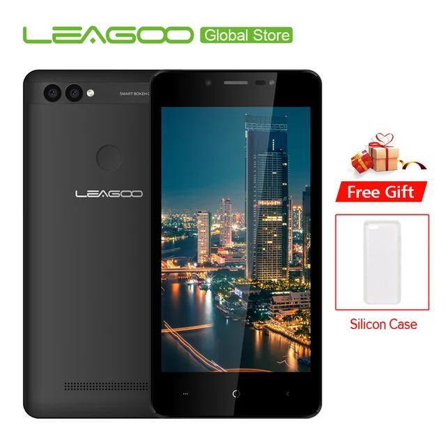 LEAGOO POWER 2 Мобильный телефон 5,0 "HD ips 2 Гб оперативная память 16 Встроенная Android 8,1 MT6580A 4 ядра двойной камера сзади отпечатков пальцев