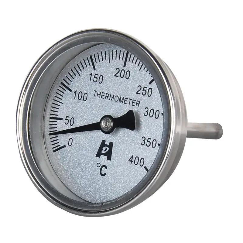 400C Degree wood oven, pizza, BBQ Analog Thermometer
