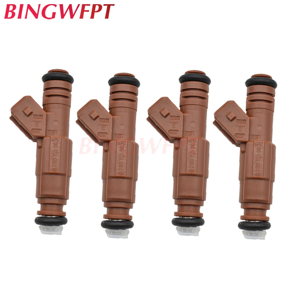 

4PCS 0280155963 fuel injectors for ford Brazil FOCUS 1.8 2.0 16V 2000-2004 For MONDEO 2.0i 1998-2000