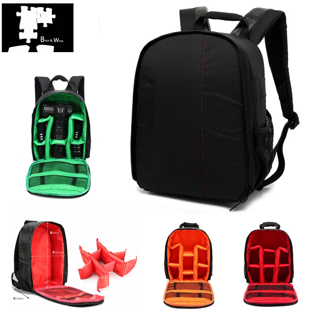 

DSLR Bag photography Camera Backpack Case for Nikon Z7 Z6 Z1 D610 D600 D500 D800 D810 D850 D750 D700 D300S D7200 D7100 D40 D90