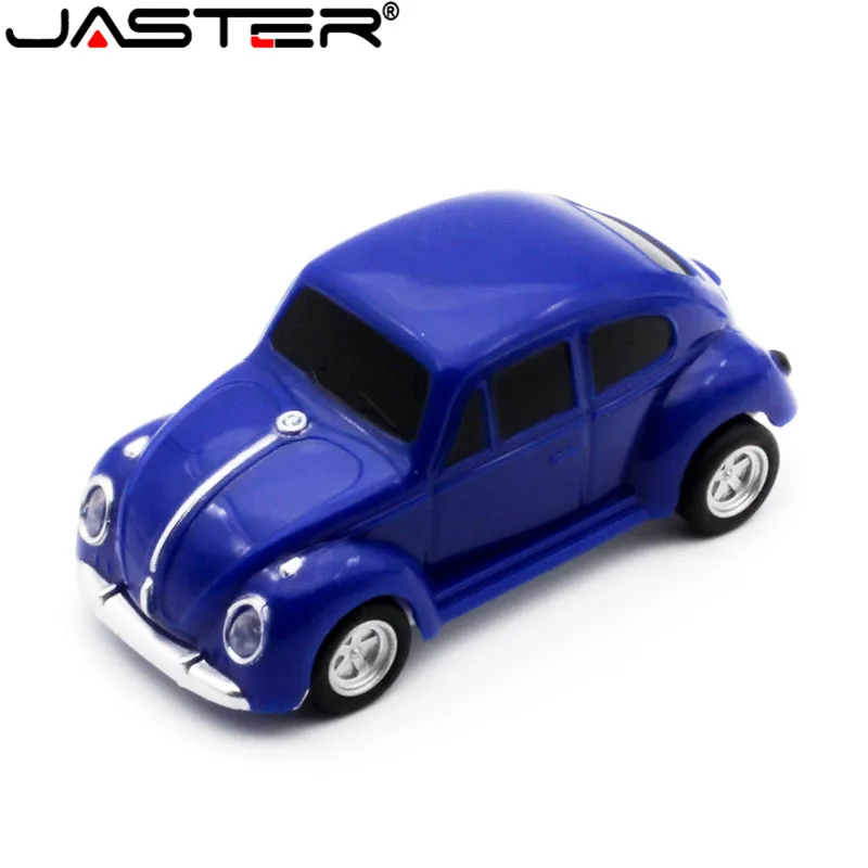 JASTER mini Beetle модель автомобиля Флешка 4 ГБ 8 ГБ 16 ГБ 32 ГБ USB флэш-накопитель карта памяти, Флеш накопитель в подарок U диск