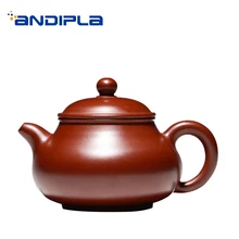 180 ML аутентичный китайский чайник для заварки чая розовый набор для чая Dahongpao горшок чайный набор кунг-фу Zisha чайная посуда сырье ручной работы руды Чёрный чай чайник подарки