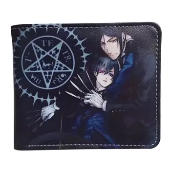 

Japanese Anime Leather Purse Cartoon Style Wallets for Boys Girls Card Holder Zipper Coin Pocket Bags Dollar Price Wallet Gifts