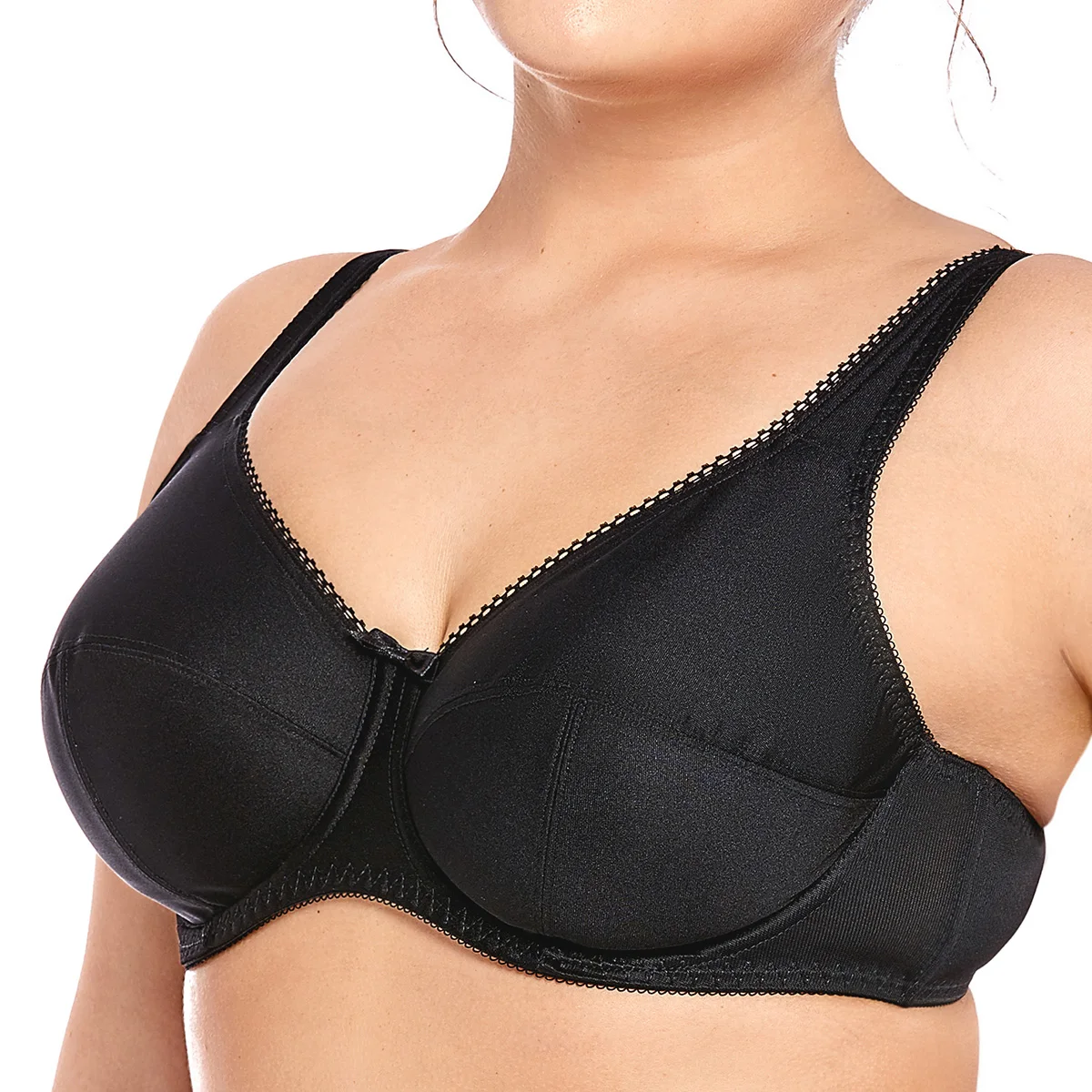 Beste Delimira Vrouwen Plus Size Volledige Dekking Non Padded Firm Ondersteuning Controle Beugelbeha