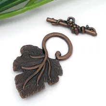 Замочки из цинкового металлического сплава лист Античная медь лист шаблон 37 мм x 23 мм(1 4/" x7/8") 25 мм x 8 мм(" x3/8"), 3 комплекта