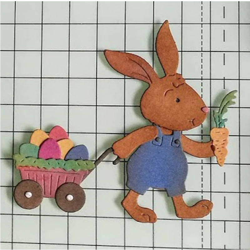 

Rabbit Animal Metal Cutting Dies Stencils for Scrapbooking Embossing Die Paper Cards Making Album Decorative New 2019