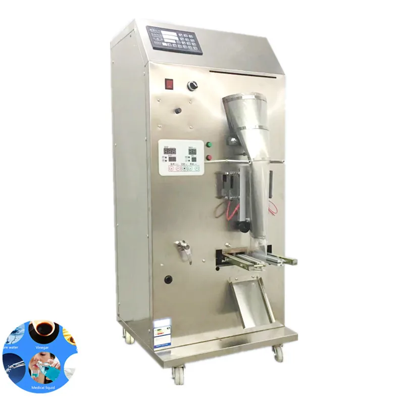 

Easy operation Vertical fill form seal liquid sachet packing machine, bagging liquid packing machine