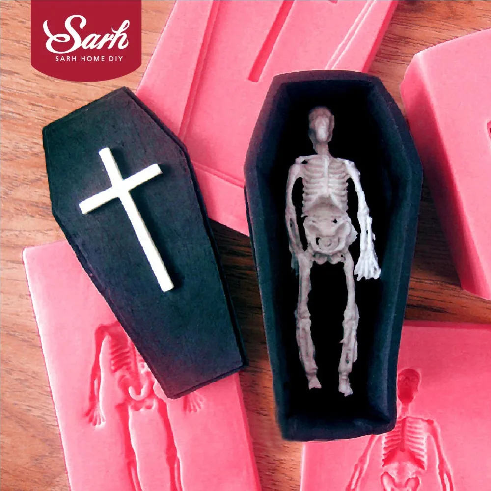Online kopen wholesale halloween doodskist decoratie uit china ...