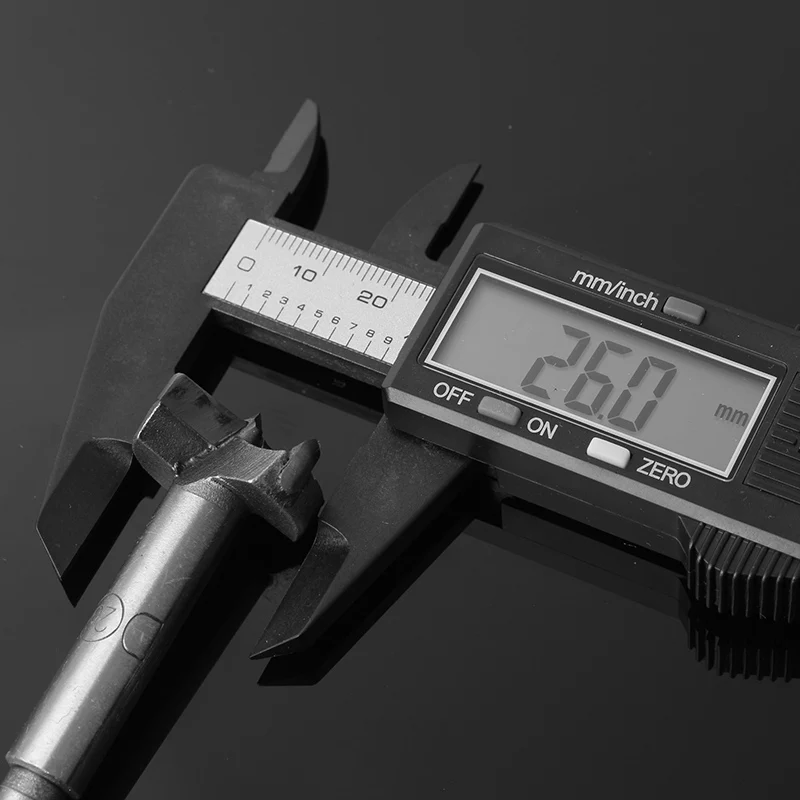 26mm Forstner Auger Drill Bit Set Wood Drilling Woodworking Hinge Hole Saw Window Wooden Cutting Rotary Hand Tool Accessories