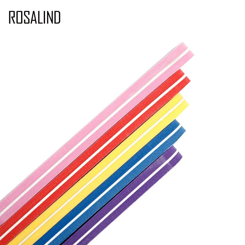 ROSALIND 1 шт. буфер для ногтей пилка профессиональная полировка полировщик блочные