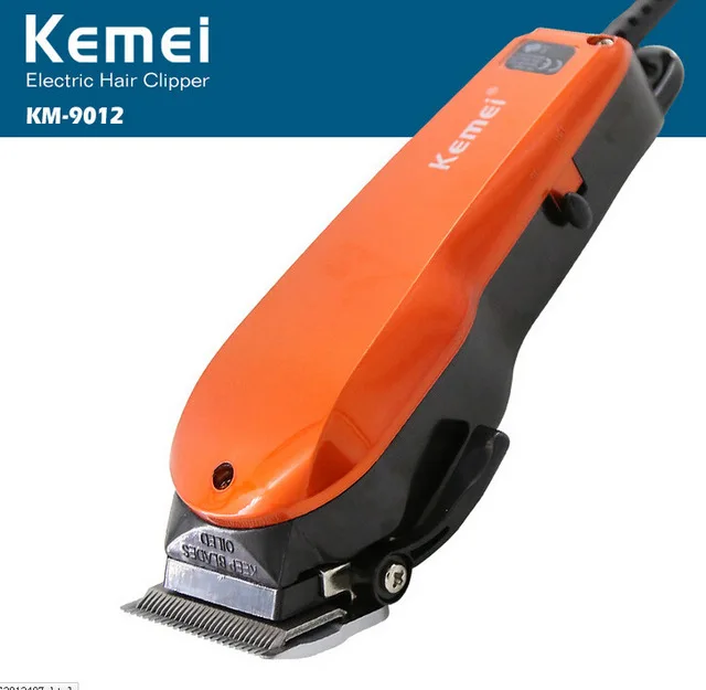 

Kemei Rechargeable Electric Haircut Machine For Man Professional Waterproof Hair Clipper Electric Hair Trimmer KM-9012