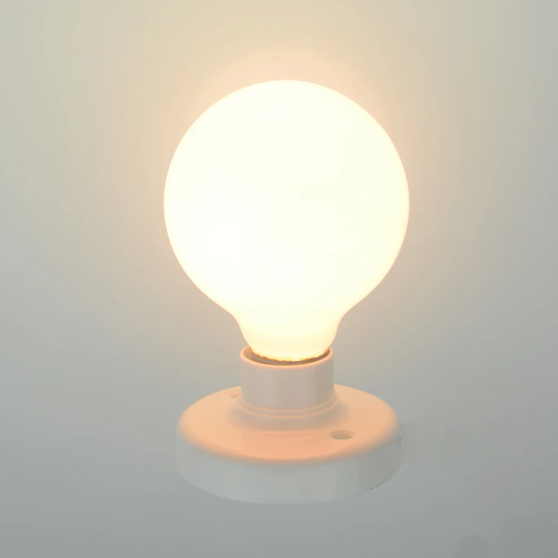 vintage Edison Frosted Light Bulb Tungsten wire light source aliuminum