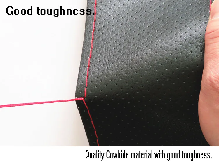 All Size 36-40cm Car Styling Genuine Leather Auto Car Steering Wheel Cover Cap Anti-slip Car Decoration With Needles and Thread TB2pFyadpXXXXcUXXXXXXXXXXXX_!!1917417032