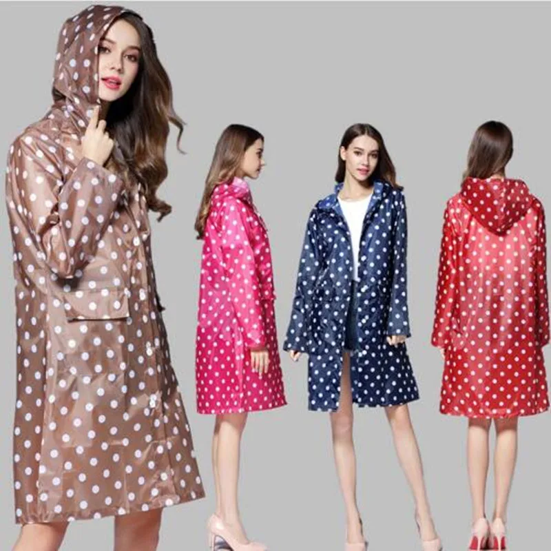 

Long Raincoat Women cloak Waterproof Light Hooded Rain Coat Ponchos Jackets Female Chubasqueros Mujer capa de chuva