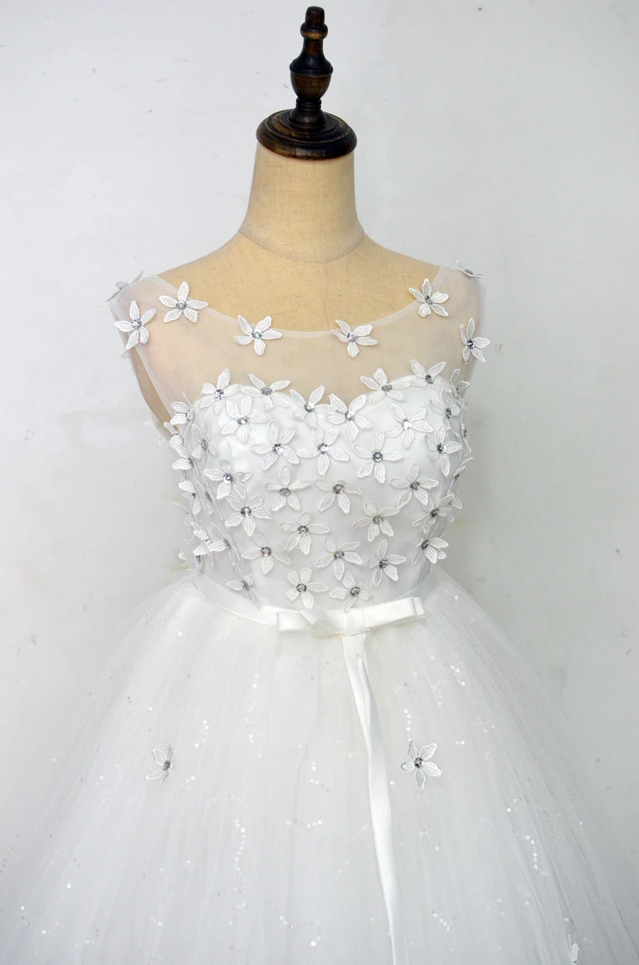 Свадебное платье LOVSKYLINE Vestido De Noiva Новое поступление сексуальное ТРАПЕЦИЕВИДНОЕ