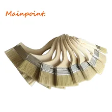 9 шт. щетинки для волос, щетки для краски на стену, масло для деревянных ручек, щетка для рисования, щетка-сметка, ручная Чистка, художественные краски, наборы инструментов