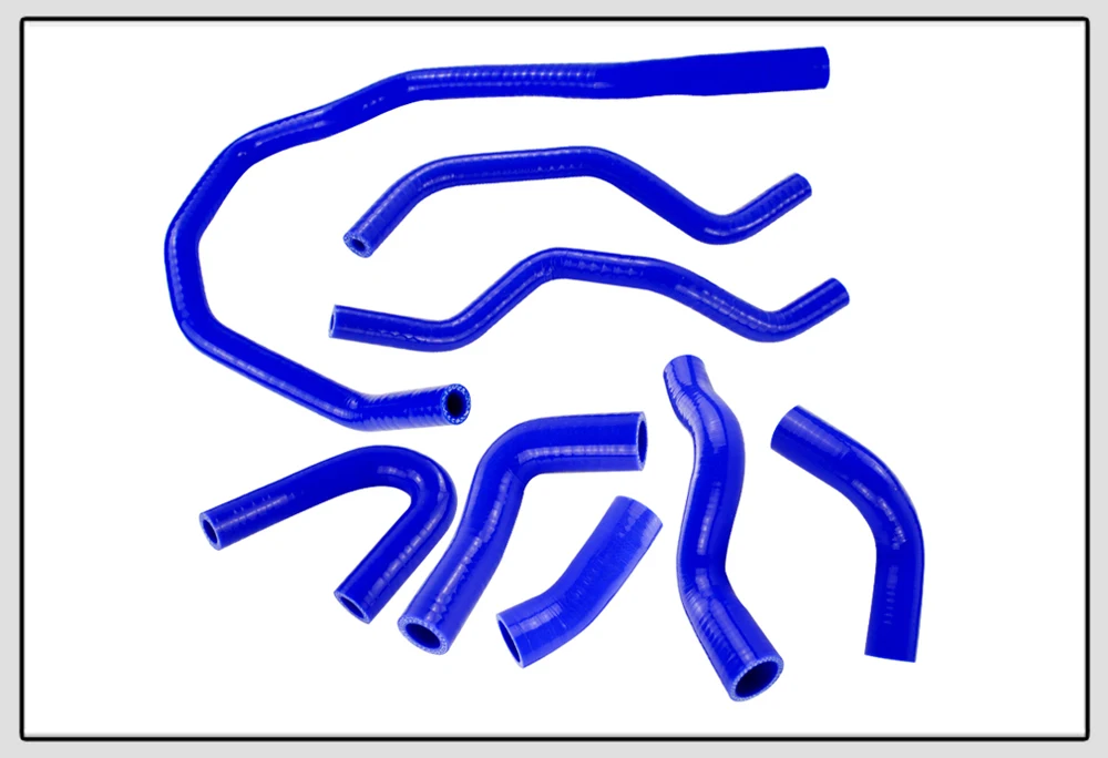 WLR RACING-синий силиконовый радиатор охлаждающей жидкости шланг комплект для VW GOLF GTI MK5 2,0 T 2003-2009, для AUDI MK2, для Seat Leon MK2