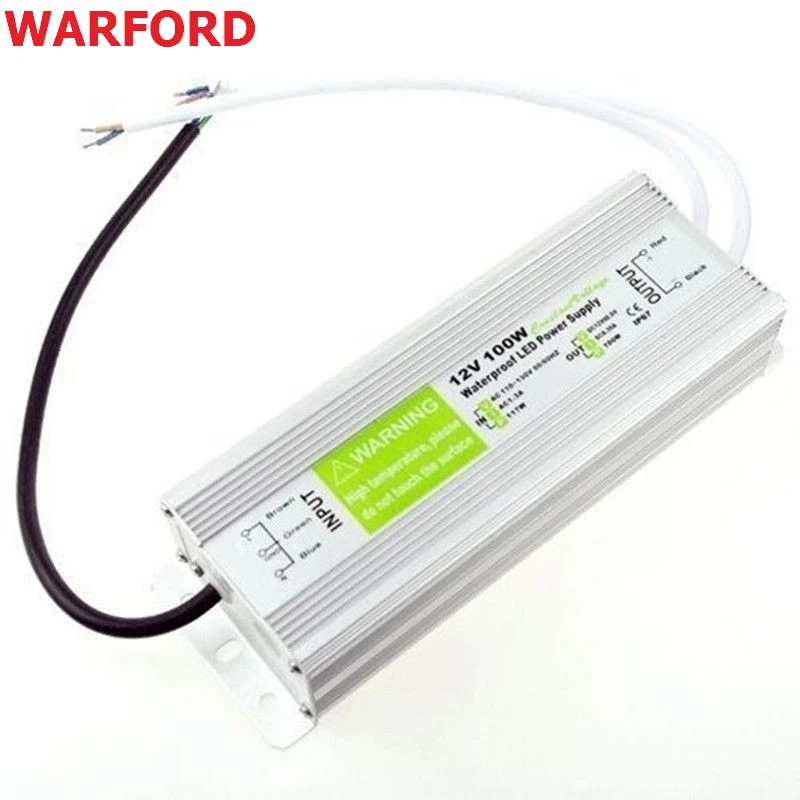 Бесплатная доставка DC12V 10 w/15 w/20 w/25 w/30 w/36 w/45 w/50 w/60 w/80 w/100 w/120 w Led Driver Transformer адаптер